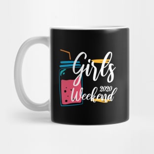 Girls Trip Cute Girls Weekend 2020 Mask Girls Trip 2020 Mask girls weekend trips Mug